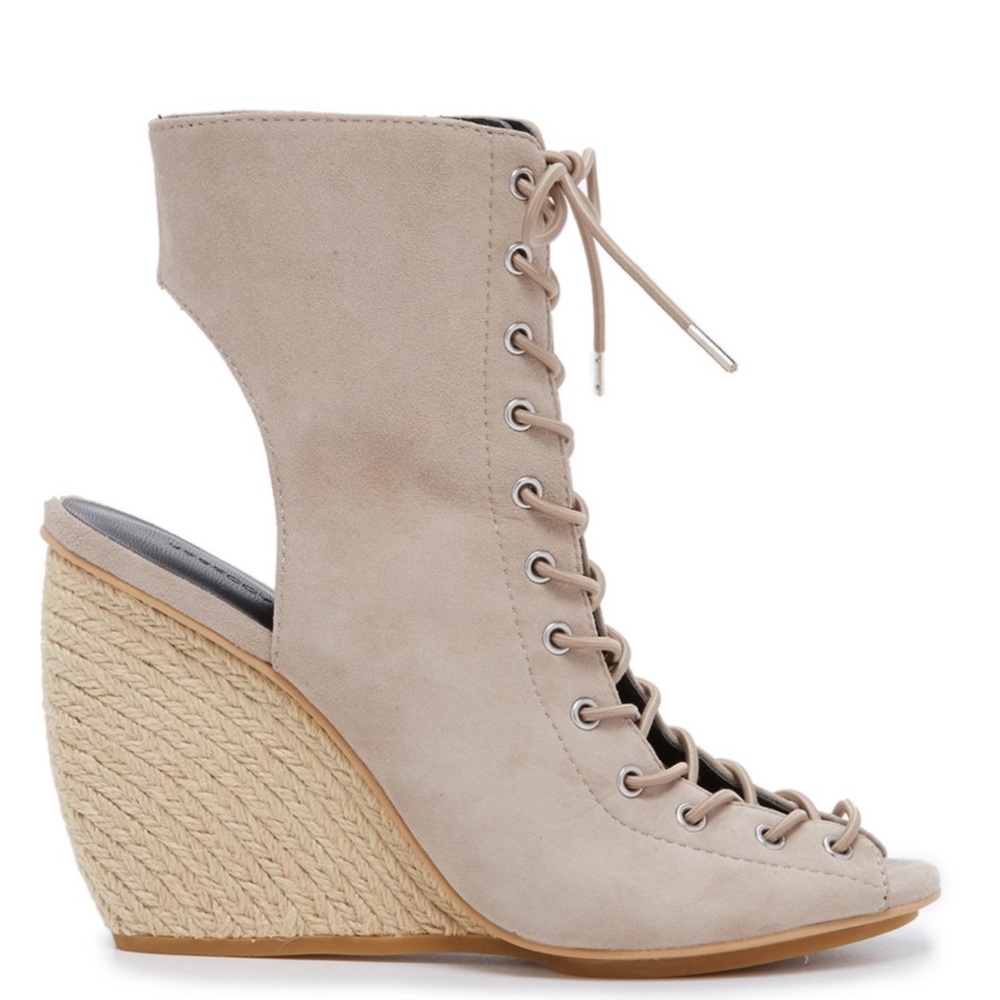 Rebecca Minkoff Elle Laceup Wedges - Picture 3 of 5